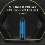 AL FAKHER CROWN BAR 12000 PUFFS DLT; Hubba; UAE VAPE GALLERY;