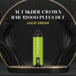 AL FAKHER CROWN BAR 12000 PUFFS DLT; Lucid Dream; UAE VAPE GALLERY;