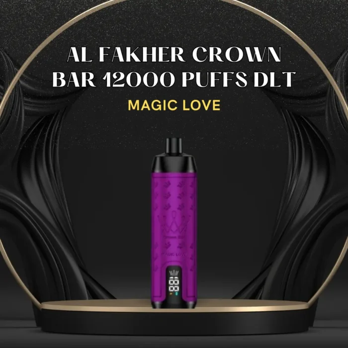 AL FAKHER CROWN BAR 12000 PUFFS DLT; Magic Love; UAE VAPE GALLERY;