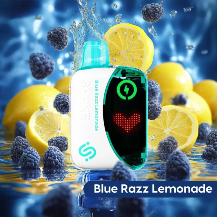 Chillax Shake 22000 Puffs Disposable Vape; Blue Razz Lemonade; UAE VAPE GALLERY;