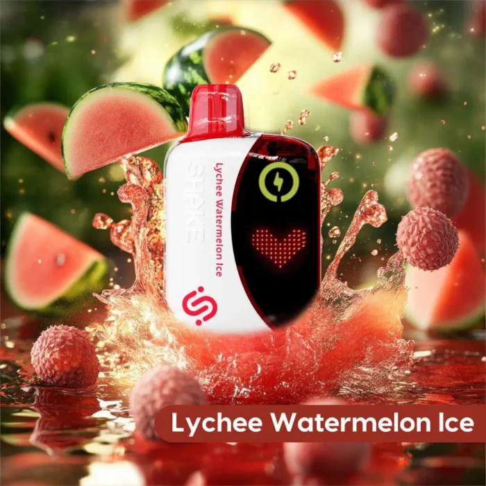 Chillax Shake 22000 Puffs Disposable Vape; Lychee Watermelon Ice; UAE VAPE GALLERY;