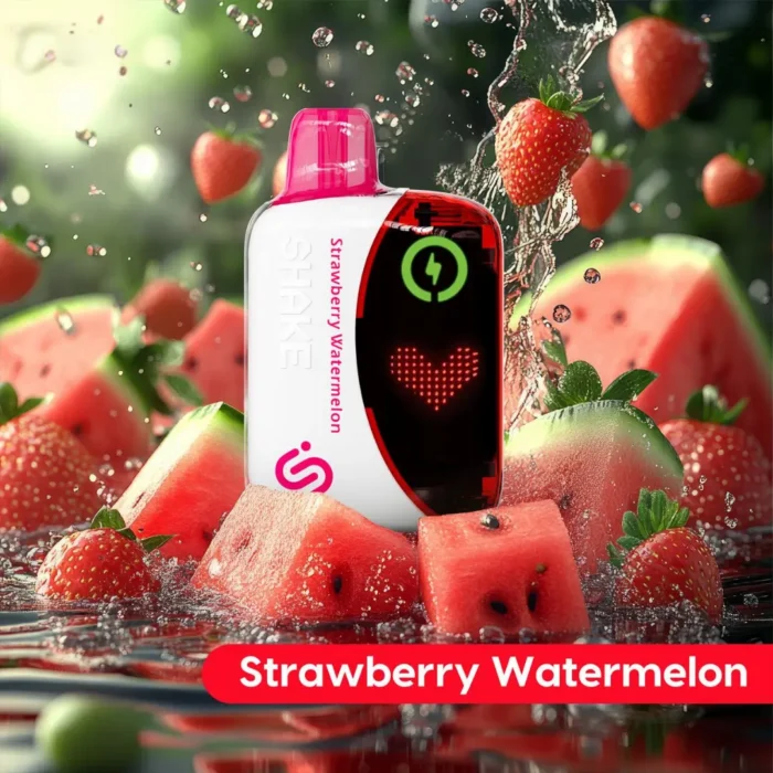 Chillax Shake 22000 Puffs Disposable Vape; Strawberry Watermelon; UAE VAPE GALLERY;